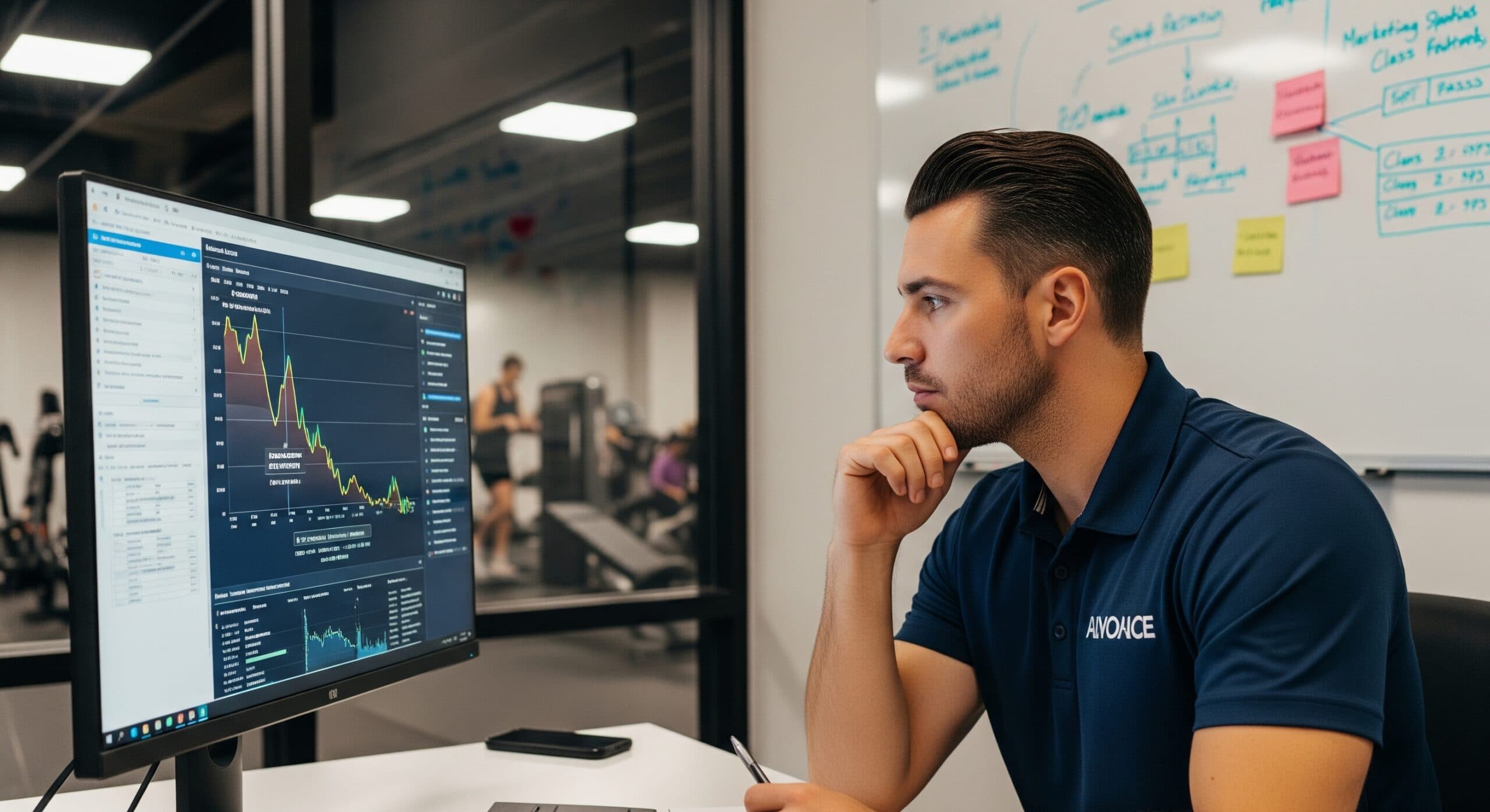 Managing gym operations during seasonal slowdowns