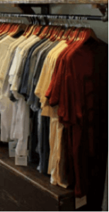 group of shirts