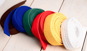 martial arts belts