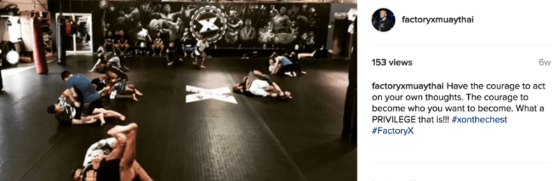 mma gyms on instagram