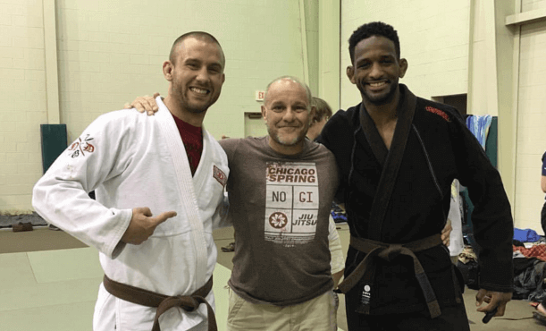 bjj practice at the martial arts build vention