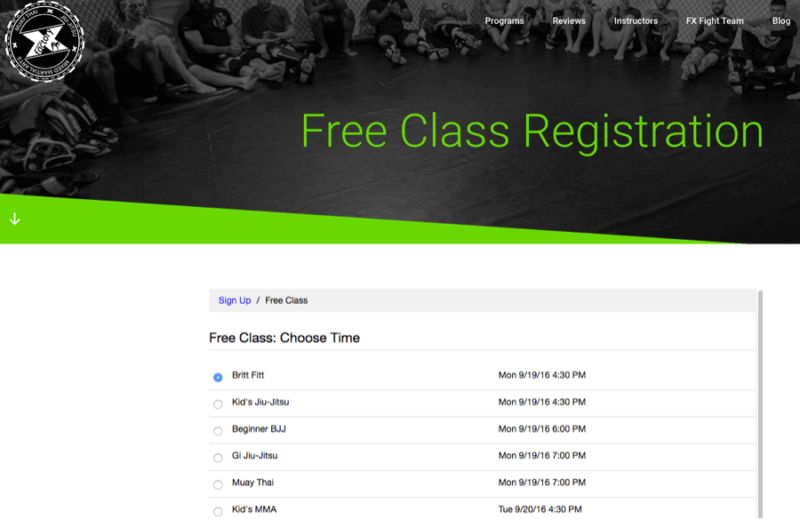 free class registration