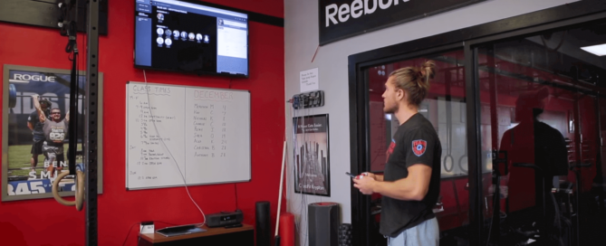 man bun crossfitter