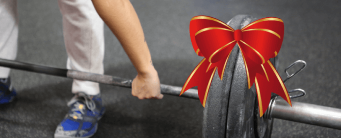 Christmas barbell