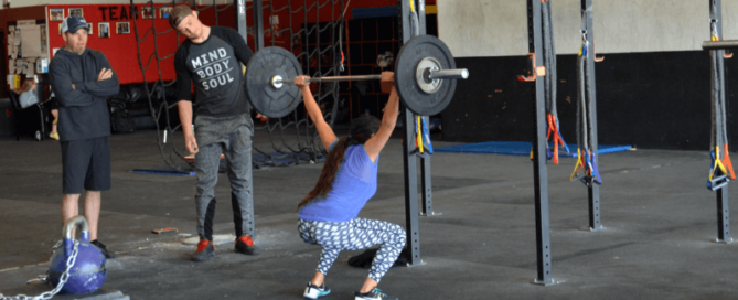 OH squat lady
