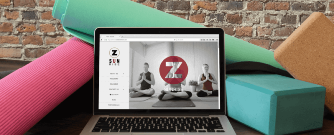 yoga studio website