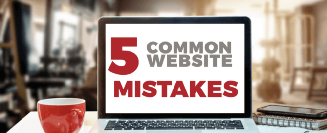 5 common site mistakes
