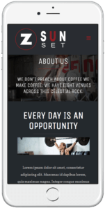 Having a mobile friendly website is essential.