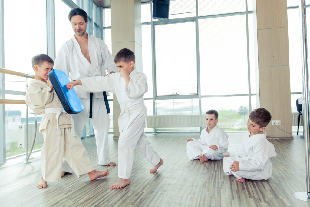 Martial arts school GMB listing with reviews and location details