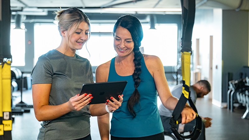 first-90-days-gym-retention-zen-planner New gym member celebrating early success