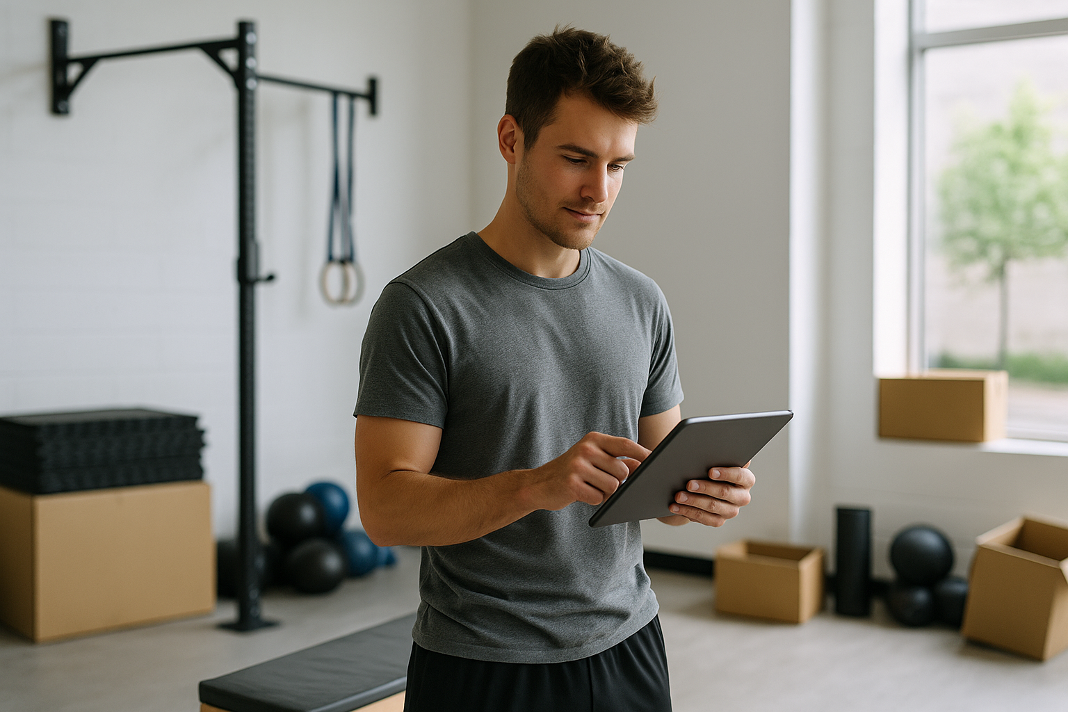 1. How Much Does Zen Planner Cost for Boutique Gyms outique gym owner reviewing Zen Planner pricing software dashboard
