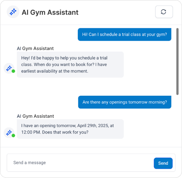 Conversation AI – Test Chat (Edited) Conversation AI - Test Chat