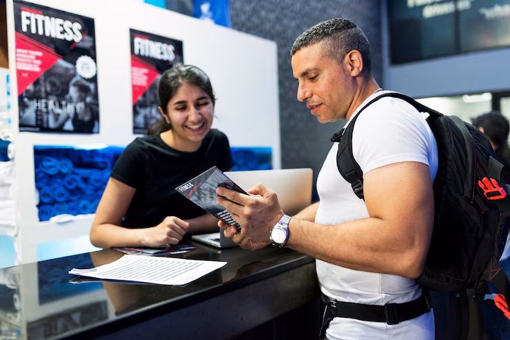 Fitness studio owner