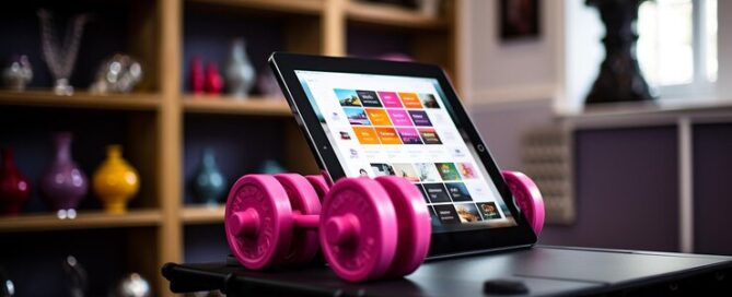 Dashboard of gym billing software