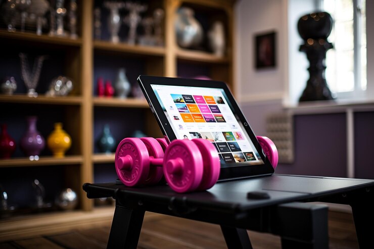 Dashboard of gym billing software