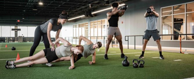 Gym owner using Zen Planner’s gym management software to track member retention