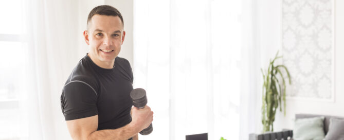 Gym owner promoting limited-time membership deals