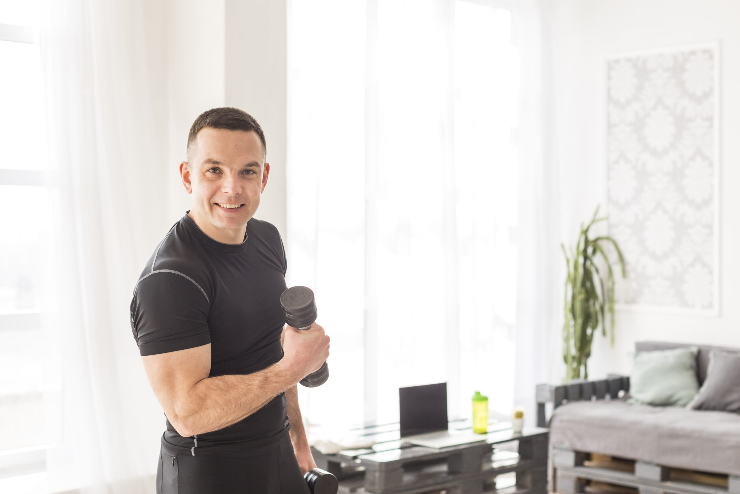 Gym owner promoting limited-time membership deals