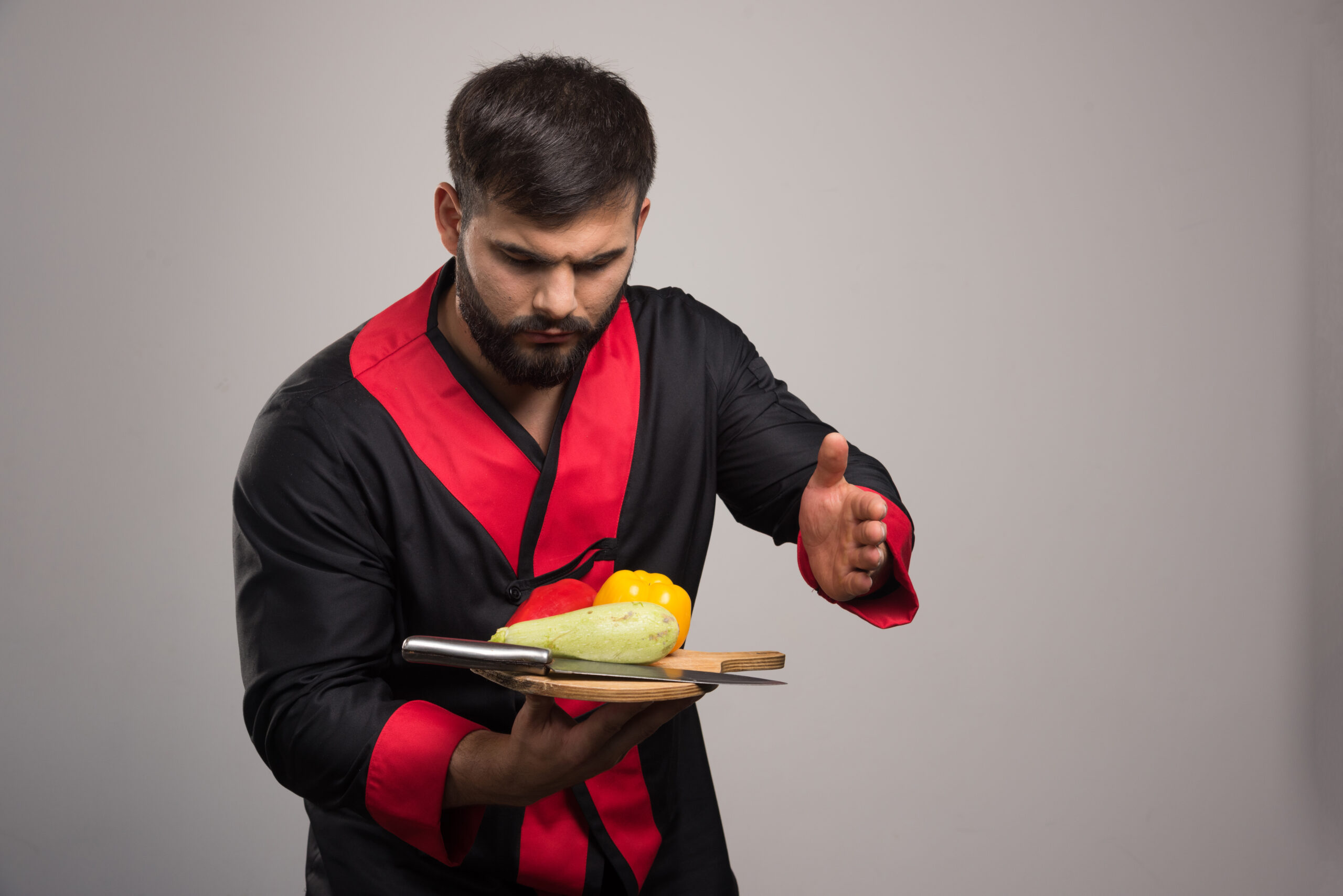 A Dojo Trainer Showing His Skills at a Martial Arts School