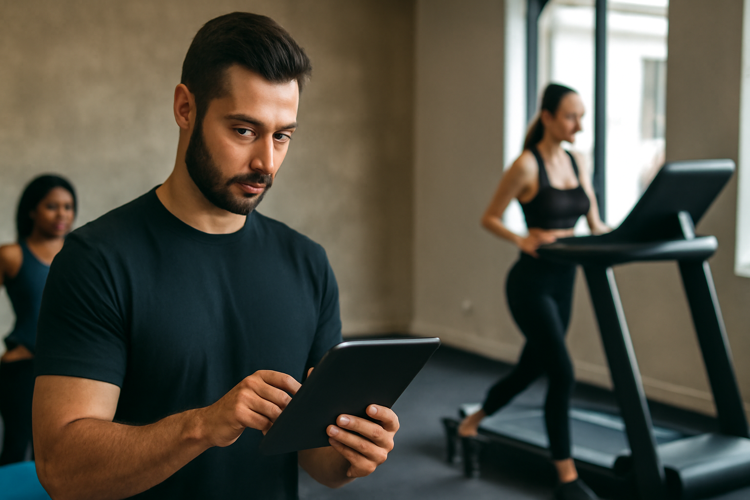A Fitness Manager Managing Multi-location Fitness Studios Using Centralized Tools