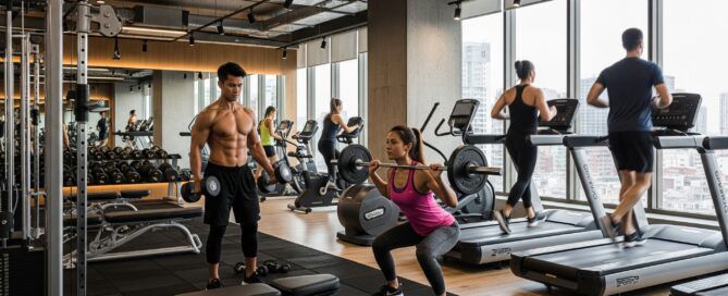 Example of a high-converting referral landing page for a gym
