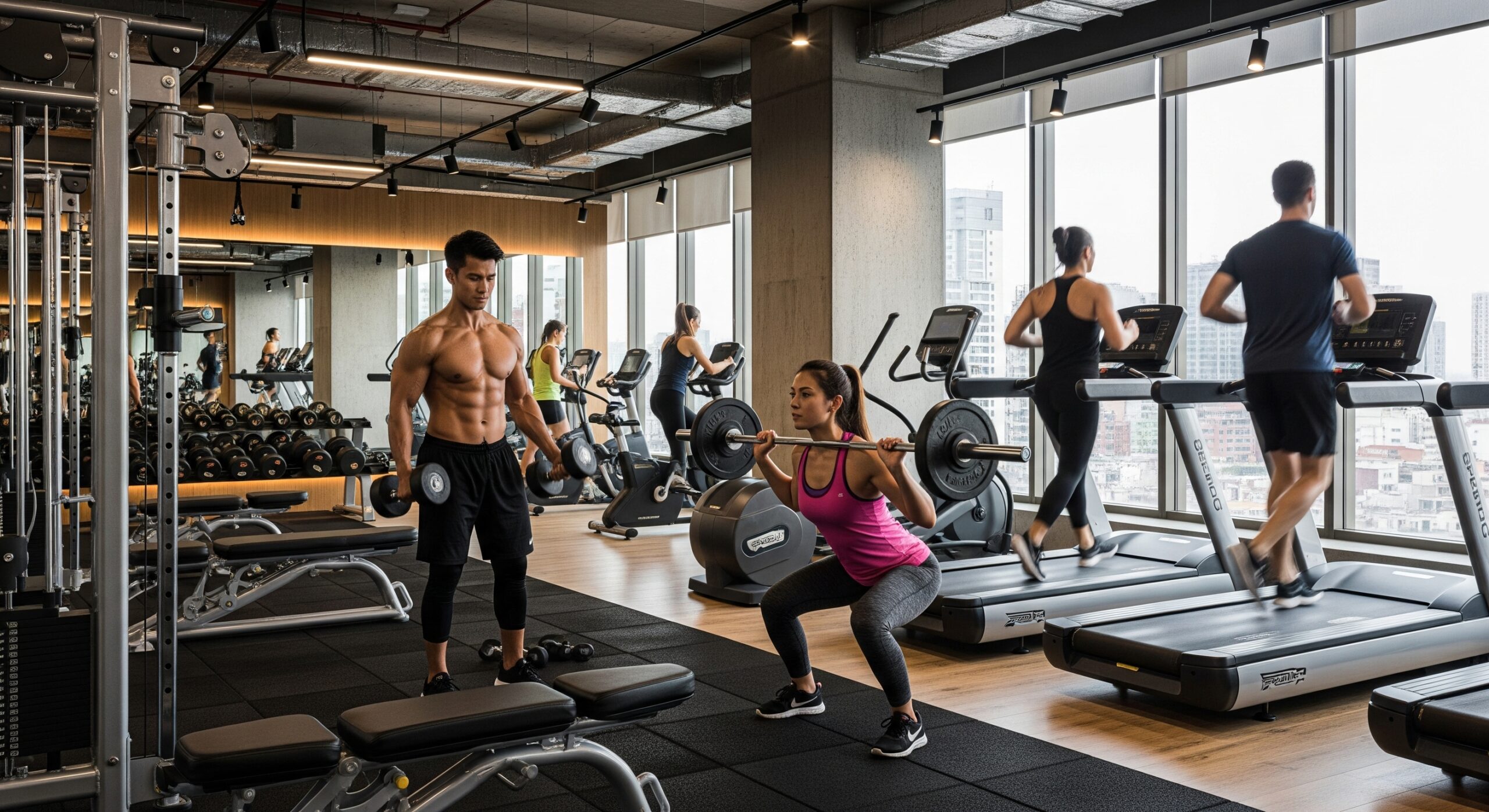 Example of a high-converting referral landing page for a gym