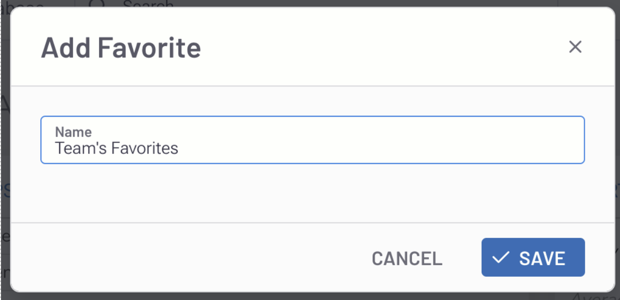 Zen Planner’s Favorites Dropdown