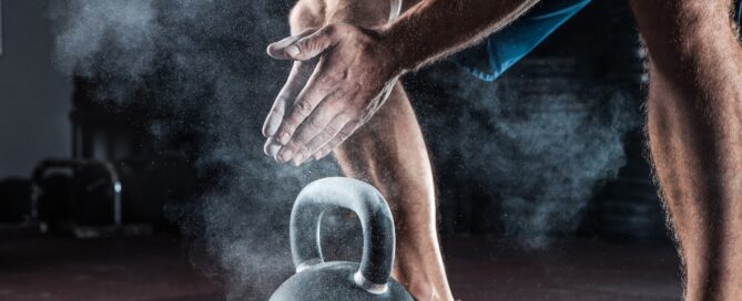 Frustrated gym owner using gym management software