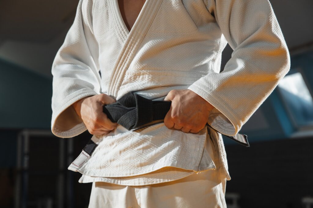 Martial arts studio management dashboard showing engagement and event tools